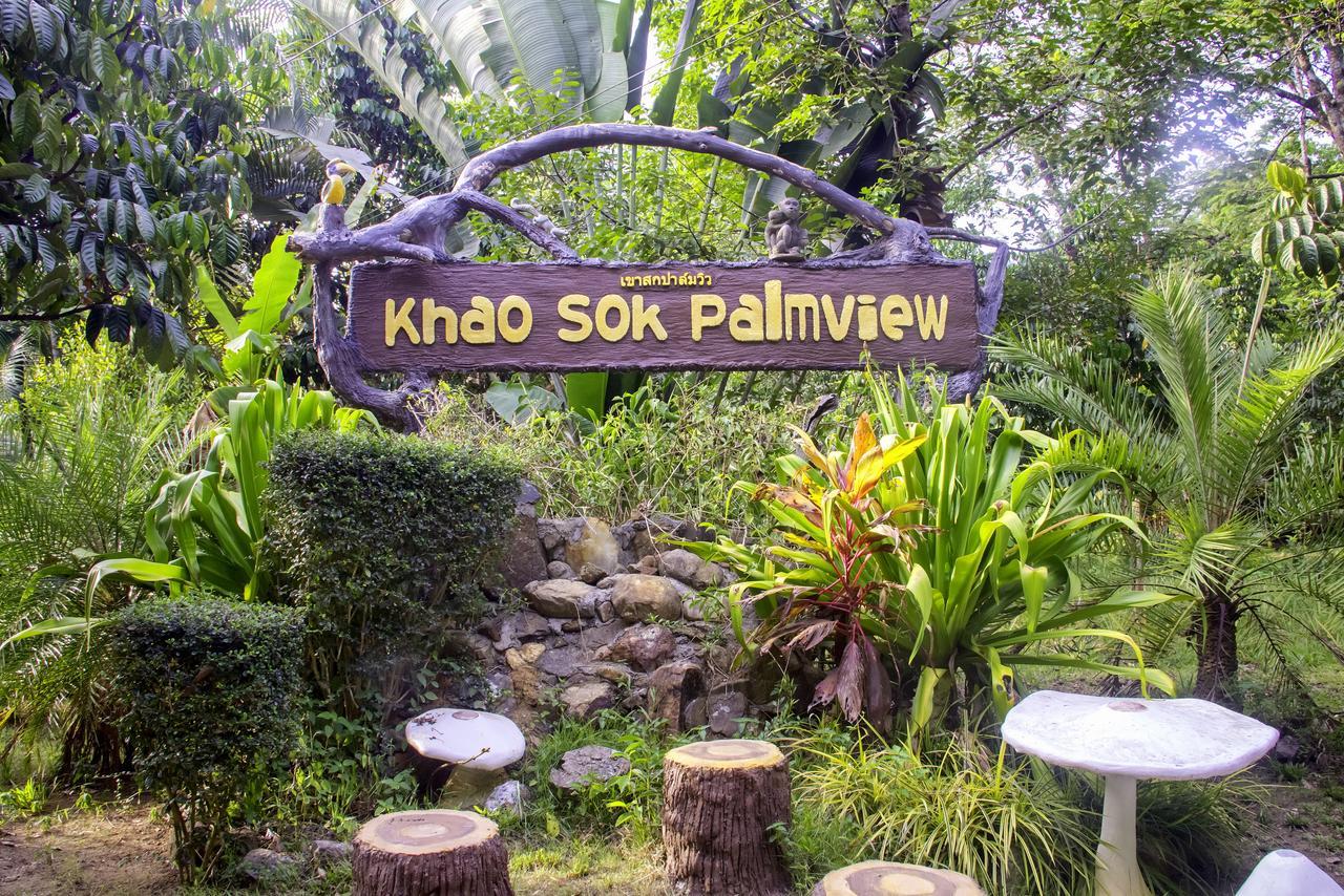 Khao Sok Palmview Resort Khao Sok National Park Eksteriør billede